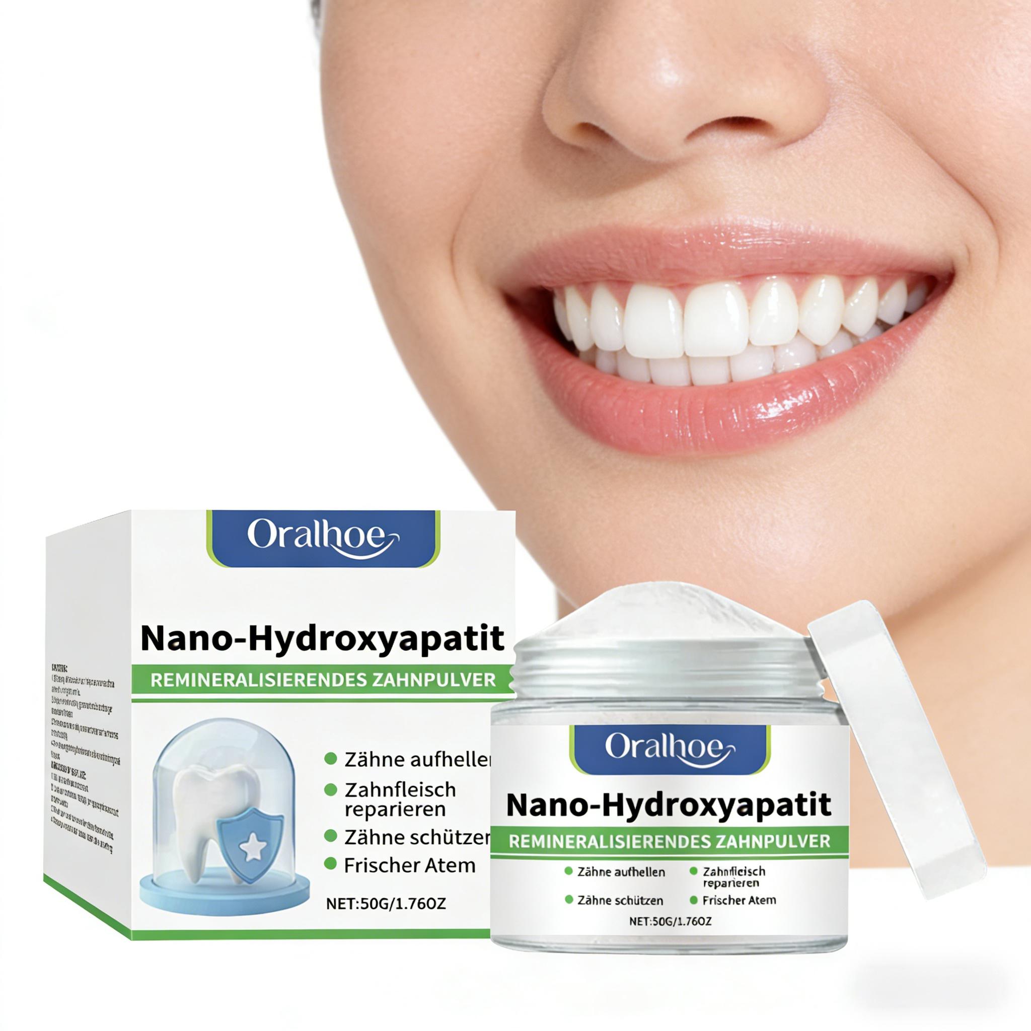Teeth Whitening Ingredients - Oralhoe Whitening Tooth Powder Deep Cleaning
