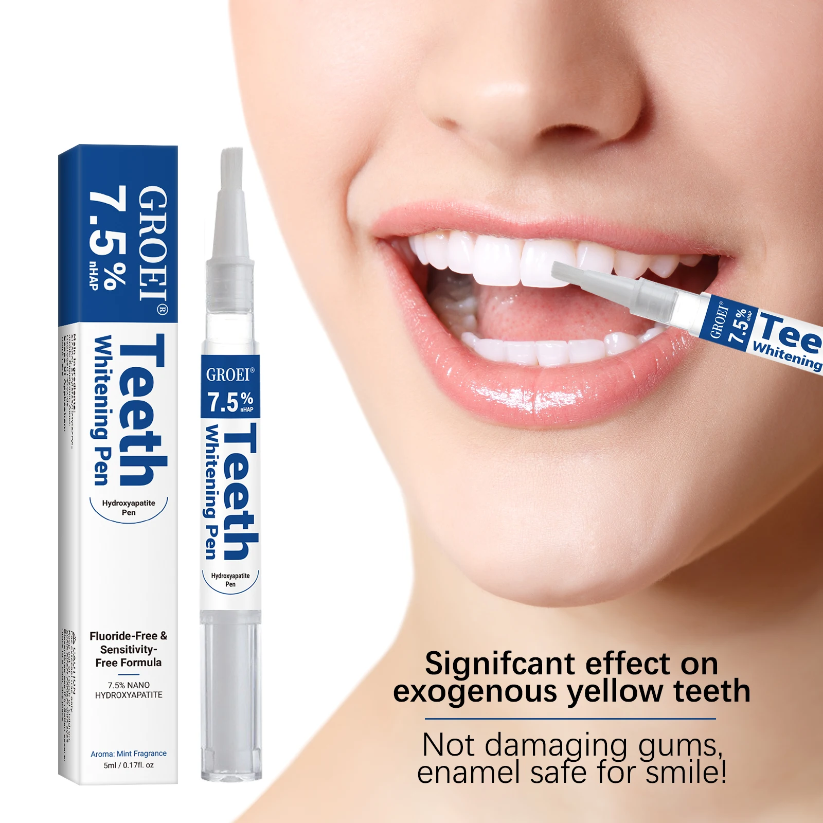 Hydroxyapatite Tooth Whitening - огляд і ціна Teeth Whitening Pen