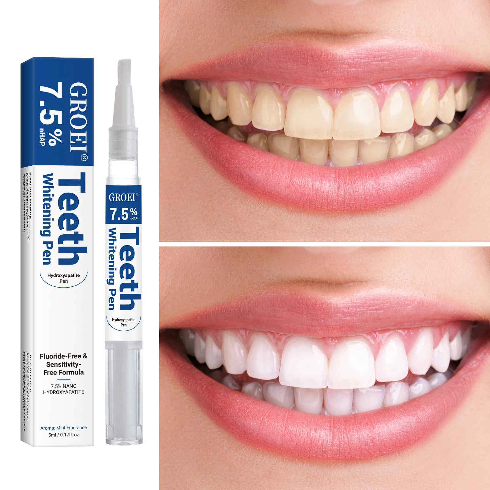 Hydroxyapatite Tooth Whitening - огляд і ціна Teeth Whitening Pen