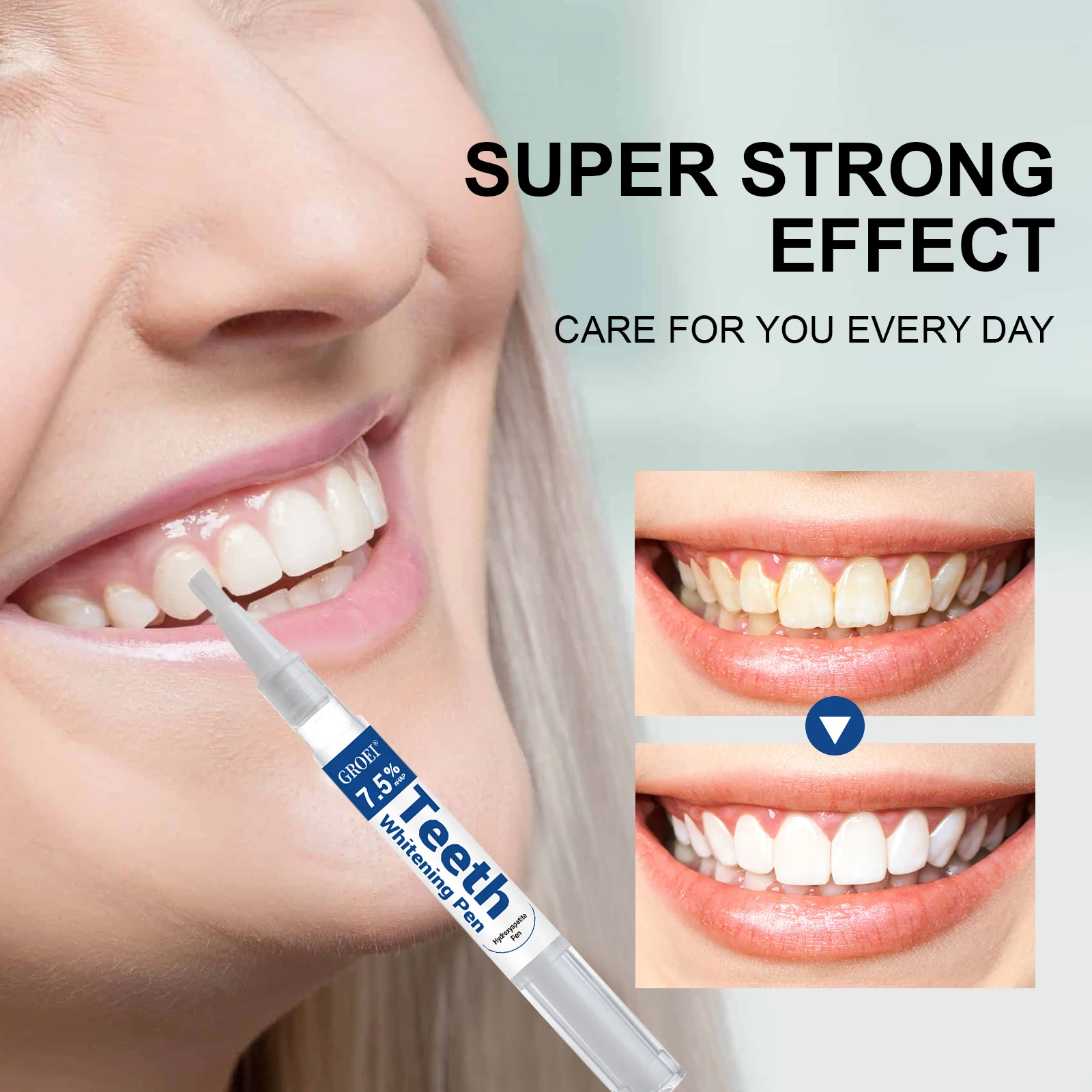 Hydroxyapatite Tooth Whitening - огляд і ціна Teeth Whitening Pen