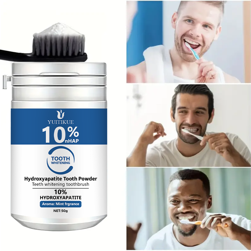 YUTIKUE 10% nHAP Tooth Powder  - огляд і ціна Hydroxyapatite Toothpaste