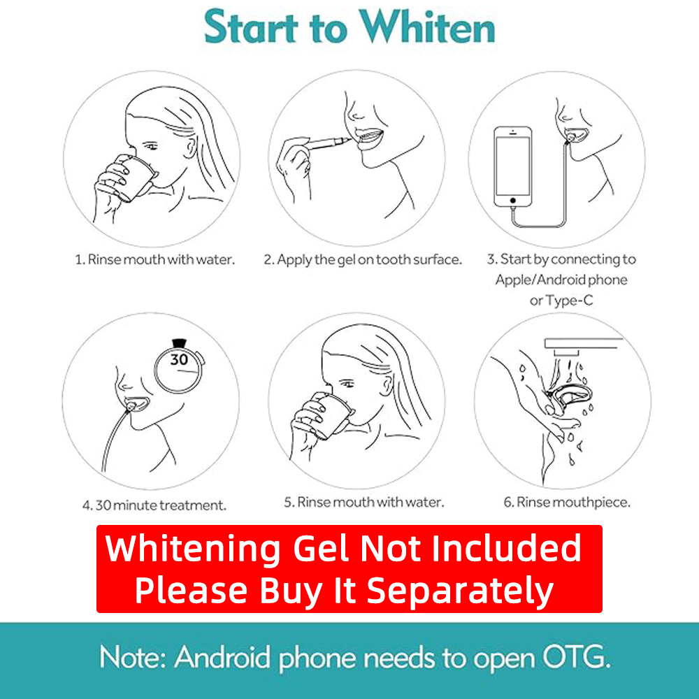 Vaclav Teeth Whitening Light K - огляд і ціна Teeth Whitening Uv