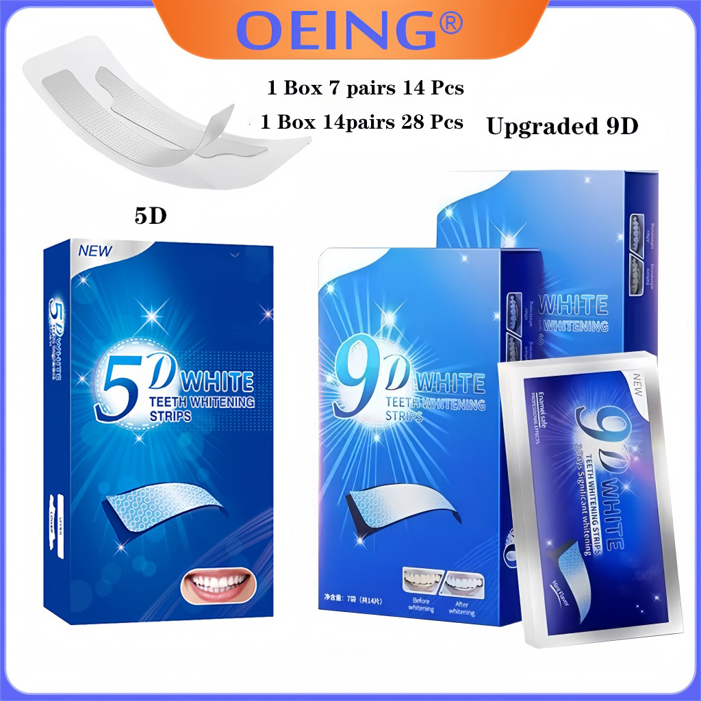 9D 5D Teeth Whitening Strip 14 - огляд і ціна Teeth Whitening Effective