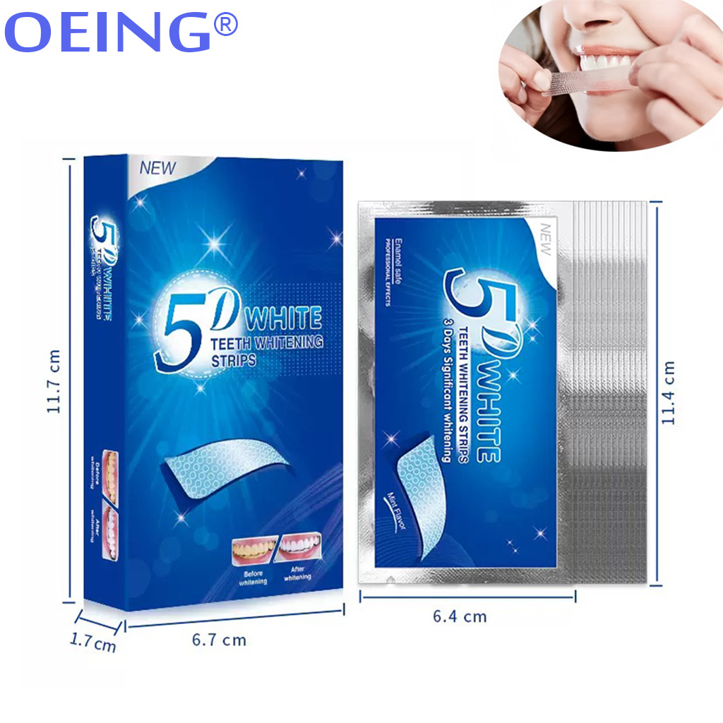 9D 5D Teeth Whitening Strip 14 - огляд і ціна Teeth Whitening Effective
