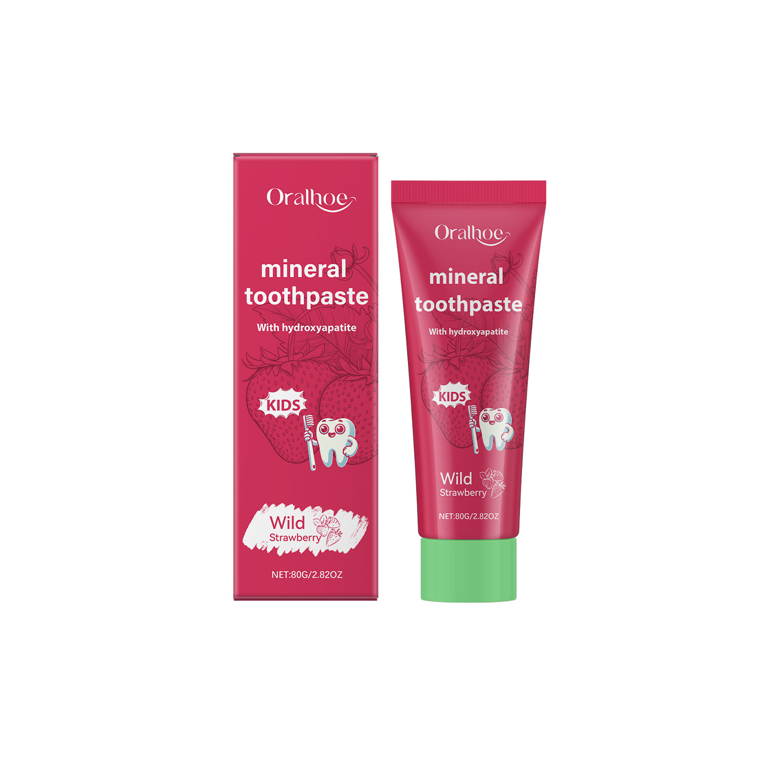Oralhoe Kids Toothpaste Clean  - огляд і ціна Hydroxyapatite Toothpaste