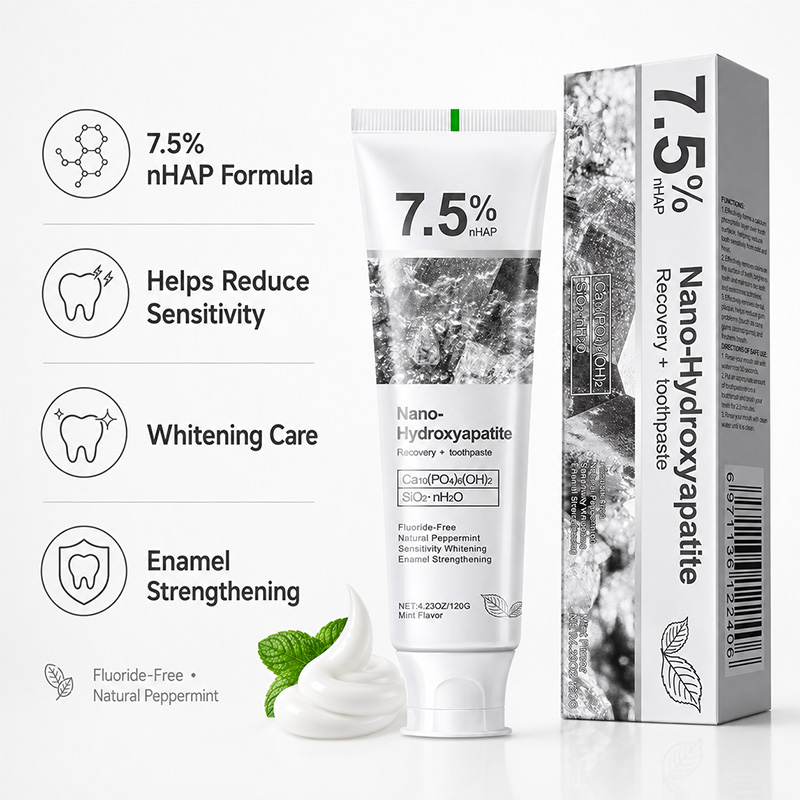 5/6Pcs 7.5% nHAP Nano Hydroxya - огляд і ціна Hydroxyapatite Toothpaste