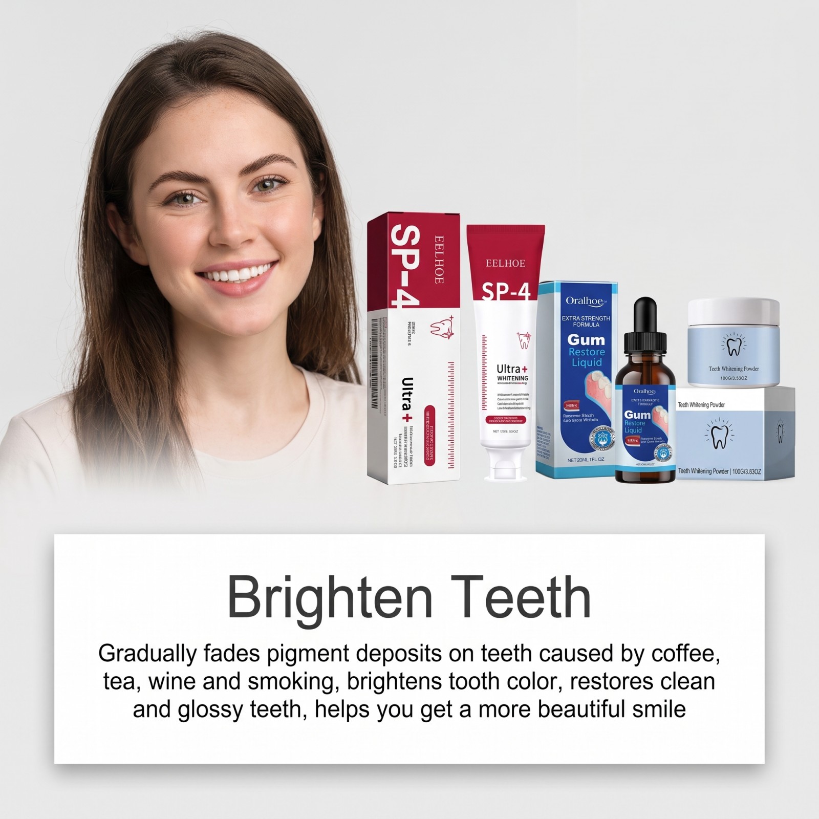 Oral Care Combo Set Whitening  - огляд і ціна Teeth Whitening Ingredients