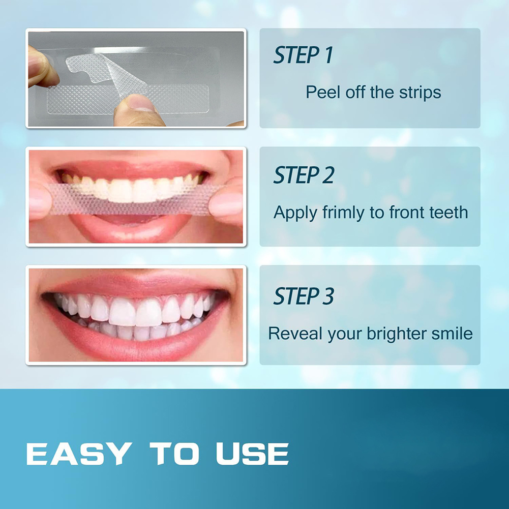 Professional Tooth Whitening S - огляд і ціна Teeth Whitening Strips Crest