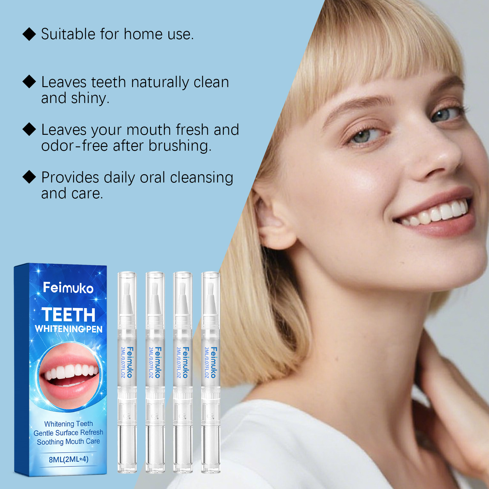 Feimuko 8ml Teeth Gel Pen Gent - огляд і ціна Teeth Whitening Pen