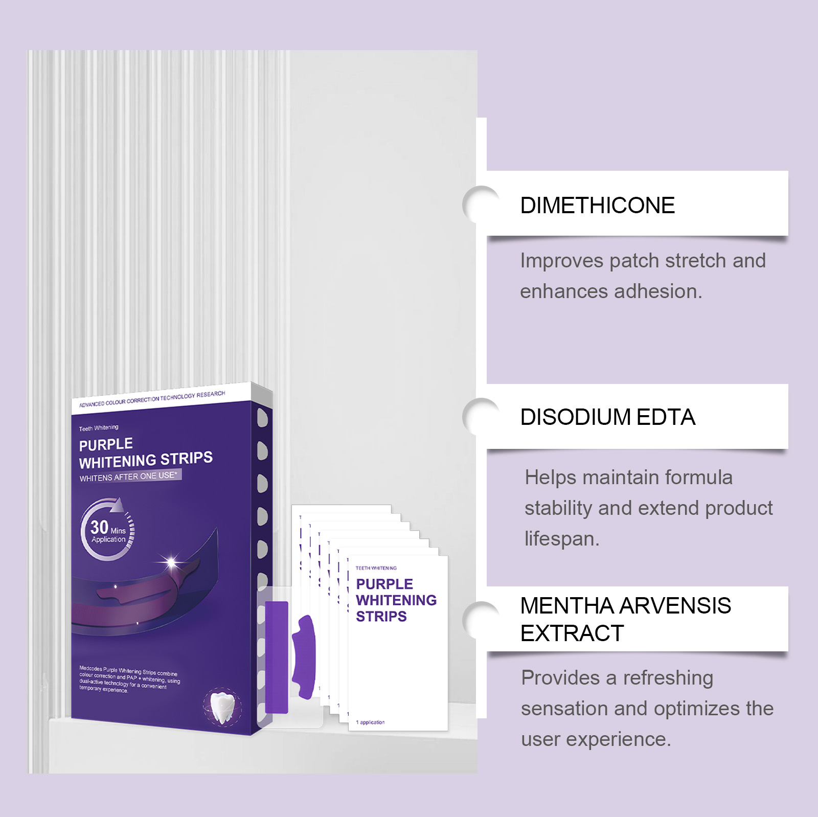 Purple Bright Stain-Removing T - огляд і ціна Teeth Whitening Ingredients