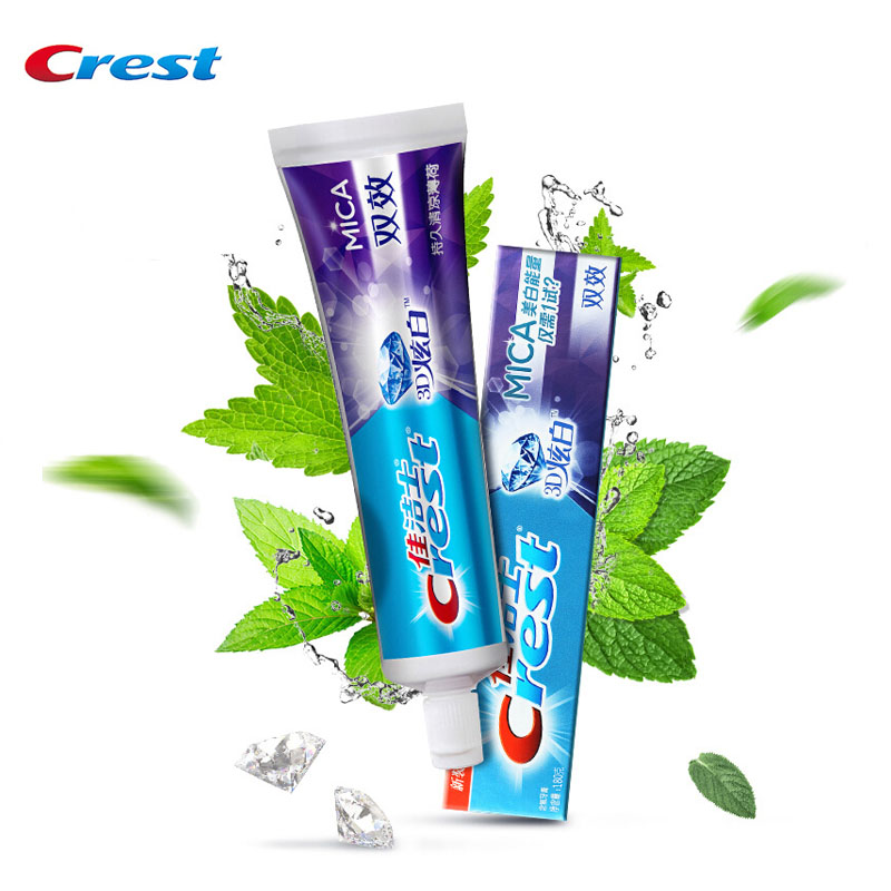 Crest 3D MICA Toothpaste Fluor - огляд і ціна Teeth Whitening Effective