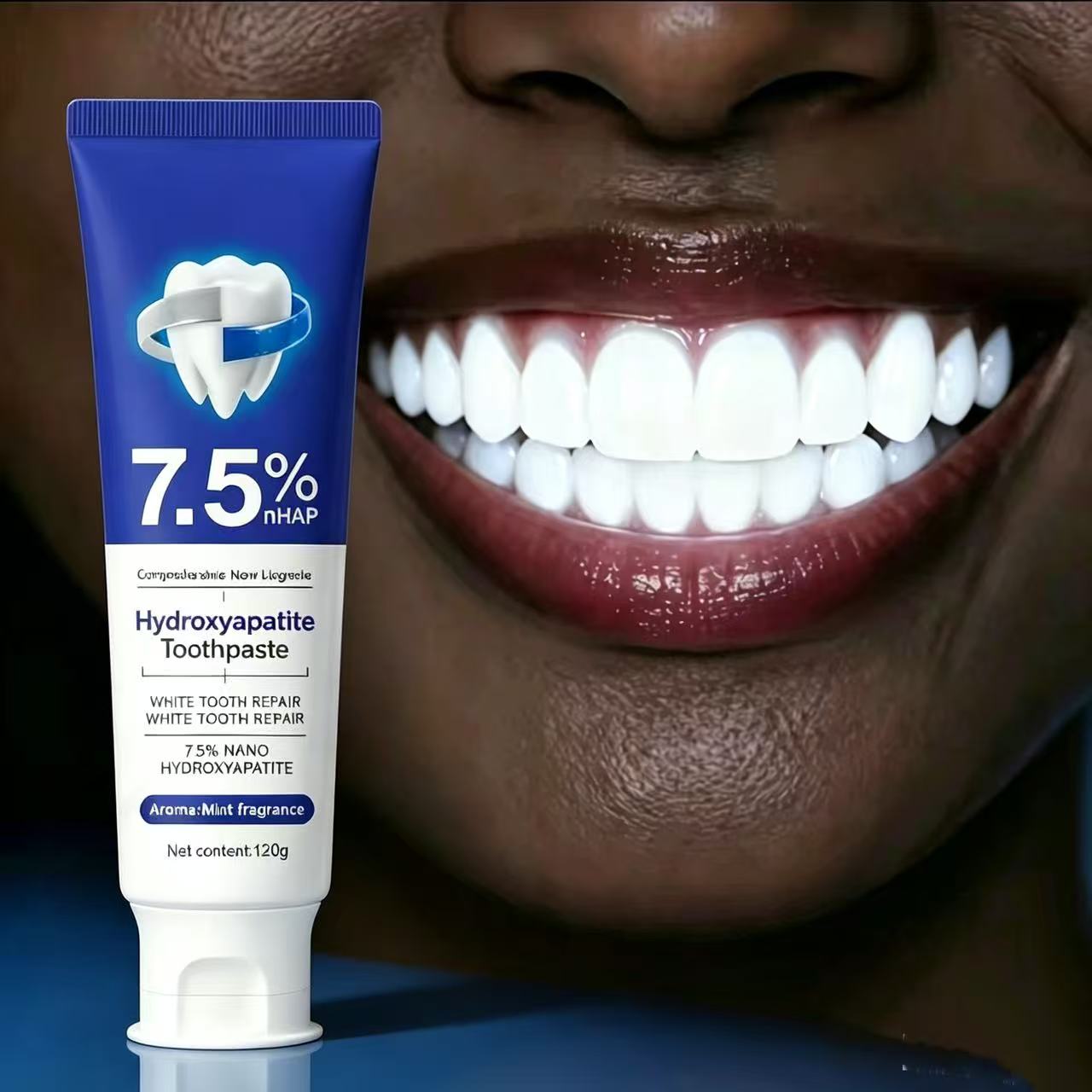 7.5%Nano Hydroxyapatite Toothp - огляд і ціна Hydroxyapatite Toothpaste
