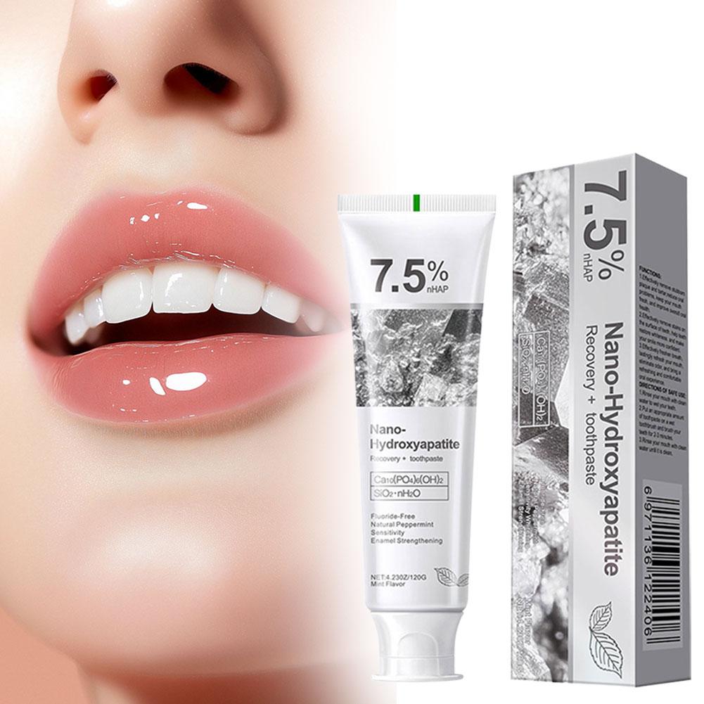 7.5% Nano Hydroxyapatite Tooth - огляд і ціна Hydroxyapatite Toothpaste