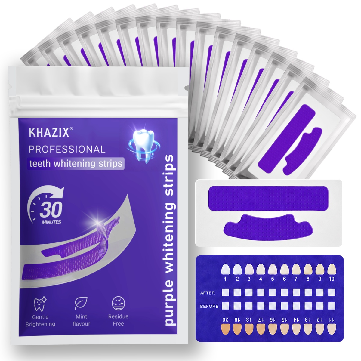7PCS Teeth Whitening Strips fo - огляд і ціна Teeth Whitening Strips Crest