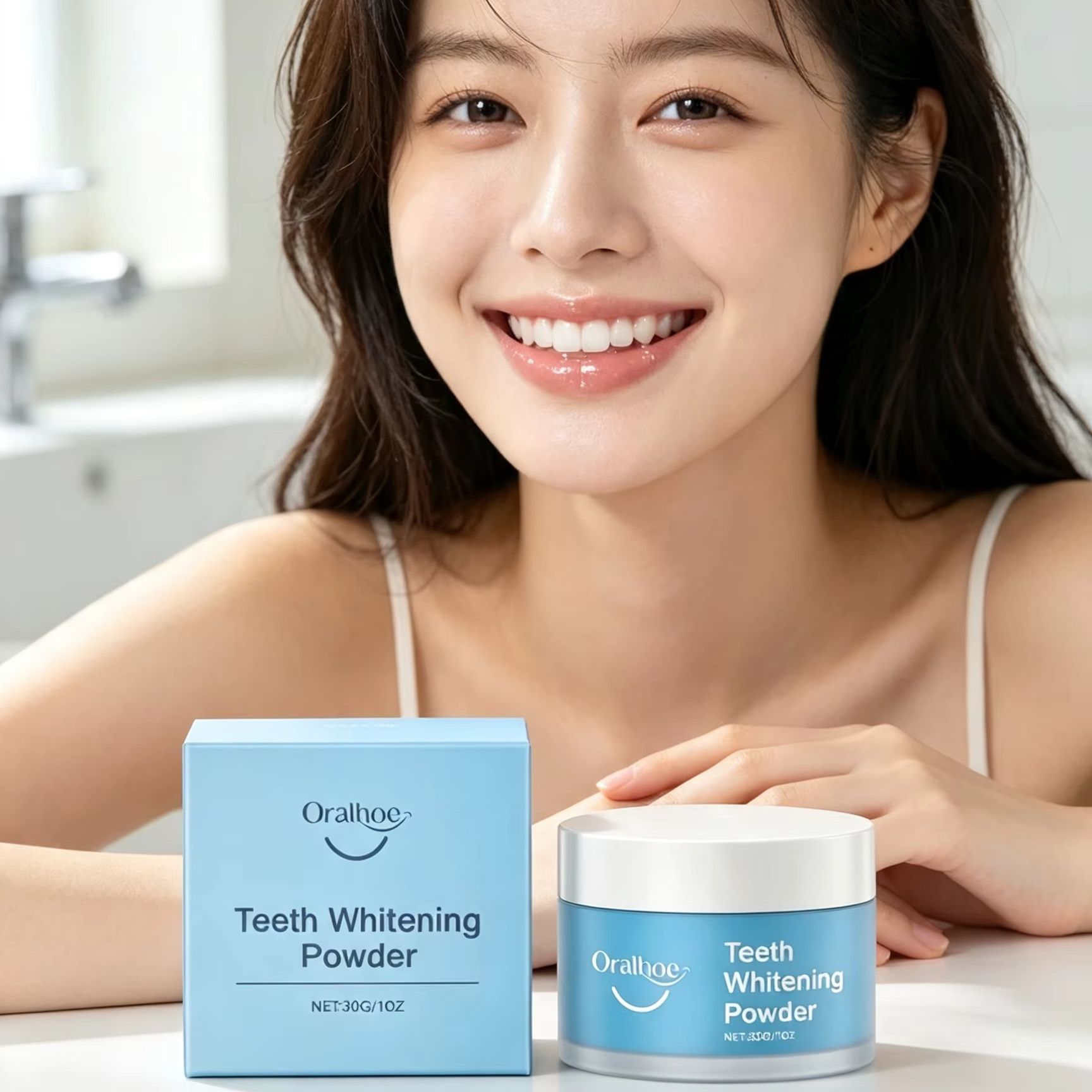 Oralhoe Tooth Powder for Brush - огляд і ціна Teeth Whitening Ingredients