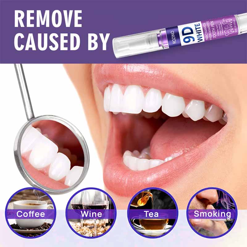 ROZINO 9D Whitening Tooth Pen  - огляд і ціна Teeth Whitening Pen