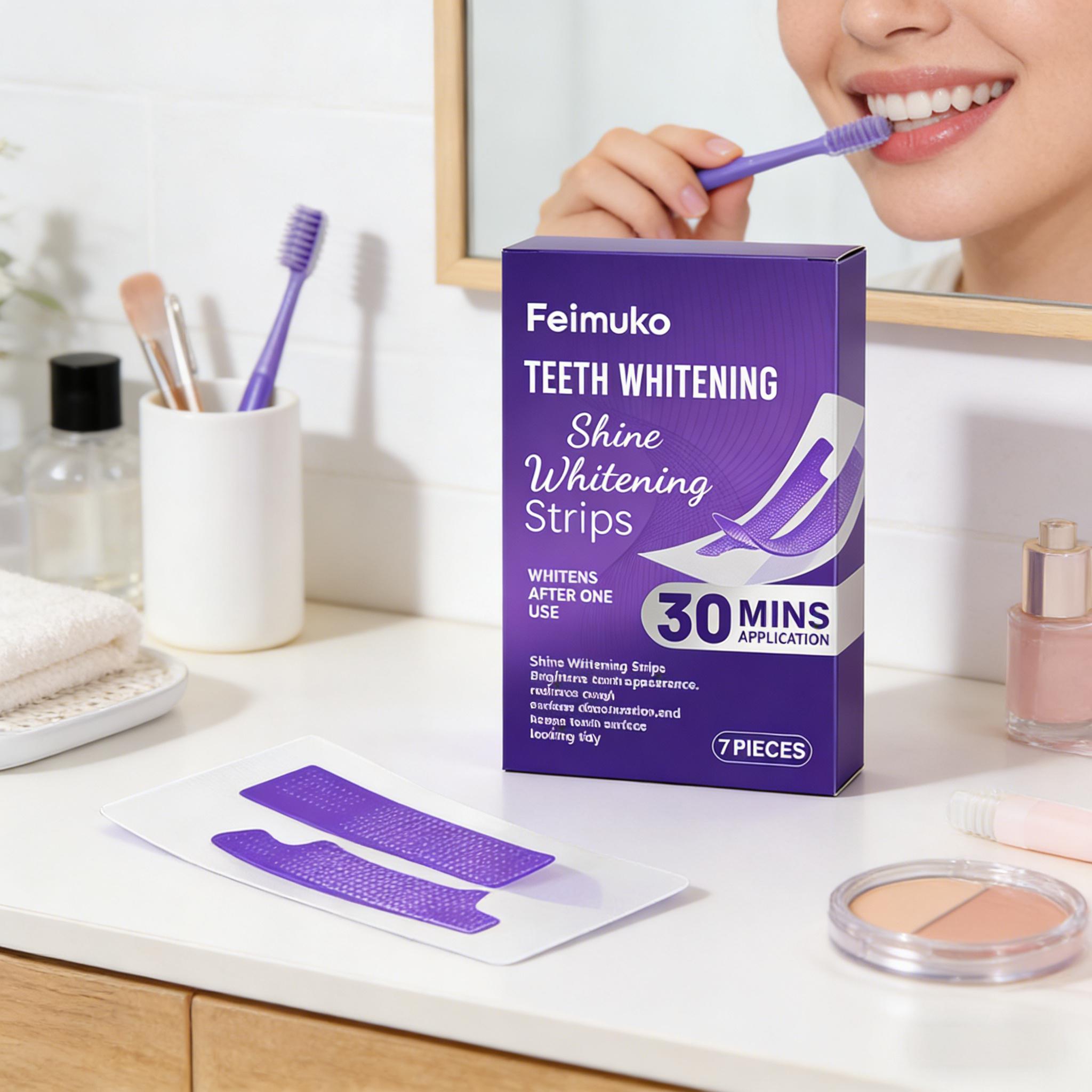 Teeth Whitening Strip Reduce S - огляд і ціна Teeth Whitening Strips Crest