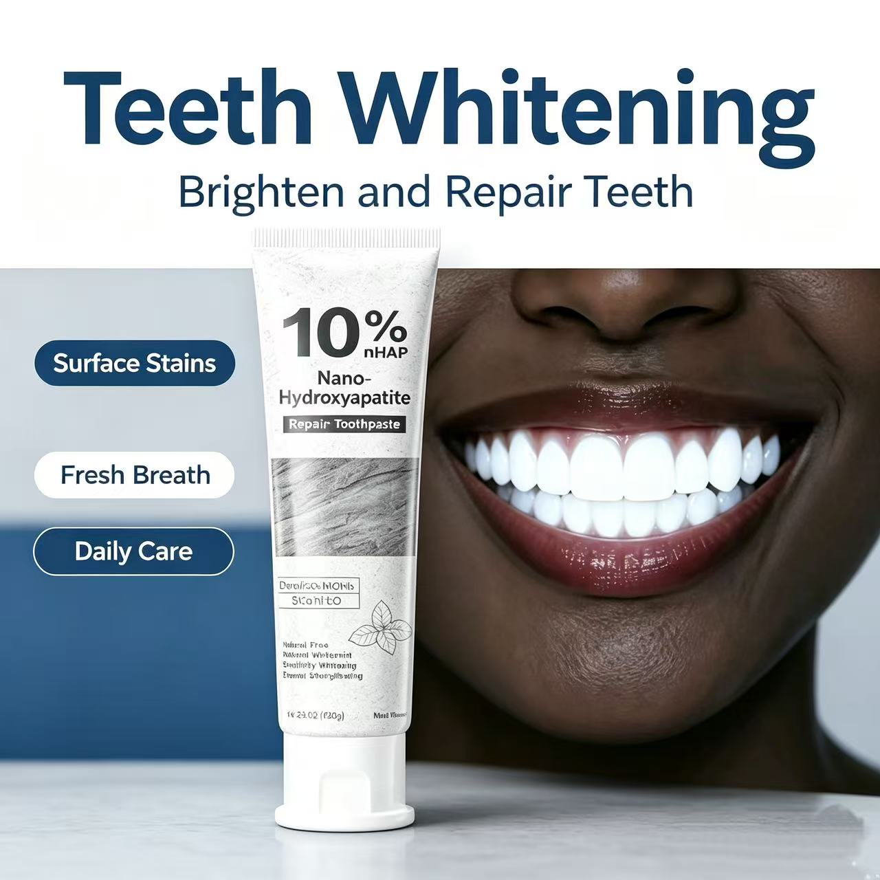 10%Whitening Hydroxyapatite To - огляд і ціна Hydroxyapatite Toothpaste