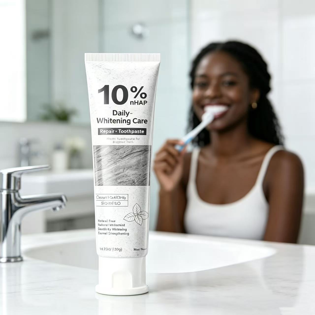 10%Whitening Hydroxyapatite To - огляд і ціна Hydroxyapatite Toothpaste