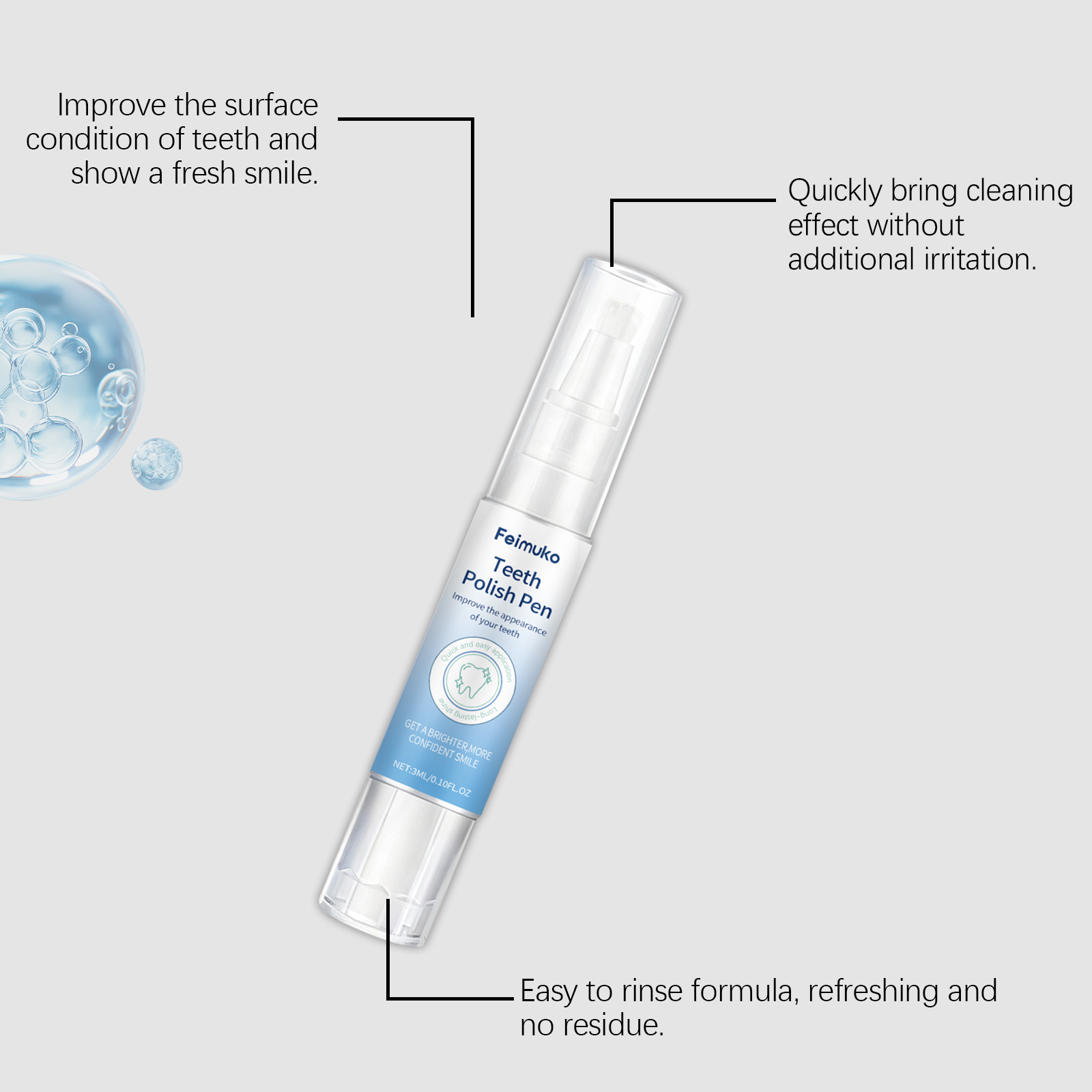 Teeth Whitening Paint Instant  - огляд і ціна Teeth Whitening Pen