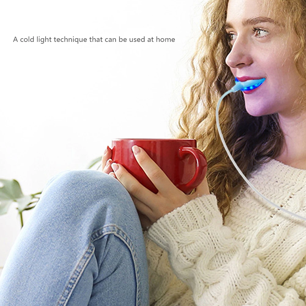 1PC Household Smart LED Teeth  - огляд і ціна Teeth Whitening Uv
