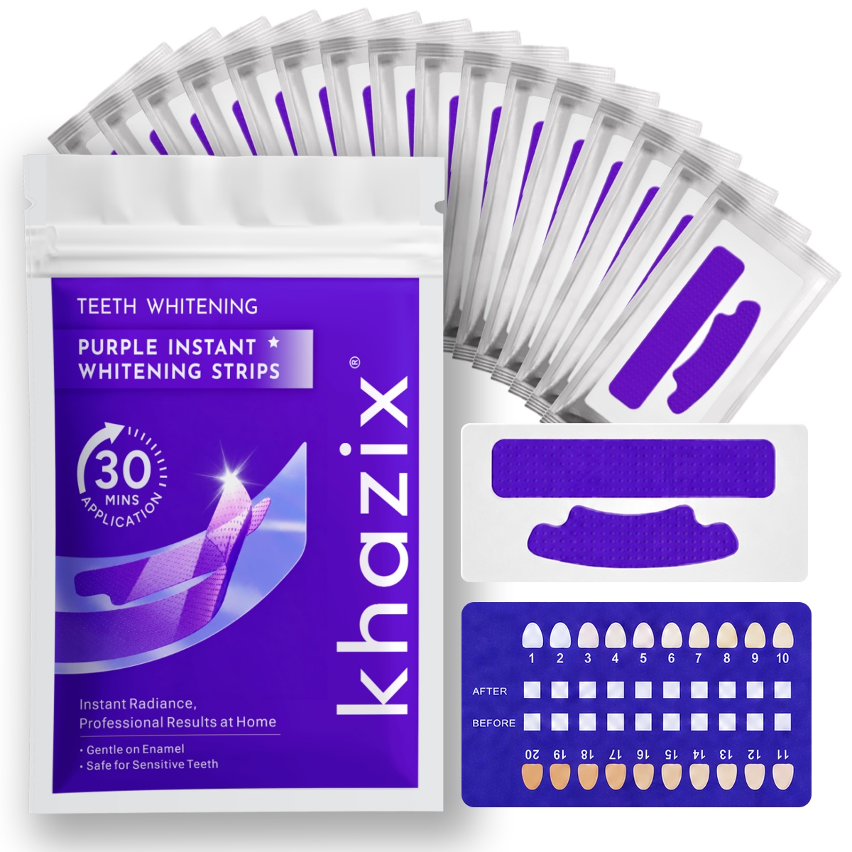 1/7 pairs Teeth Whitening Stri - огляд і ціна Teeth Whitening Strips Crest