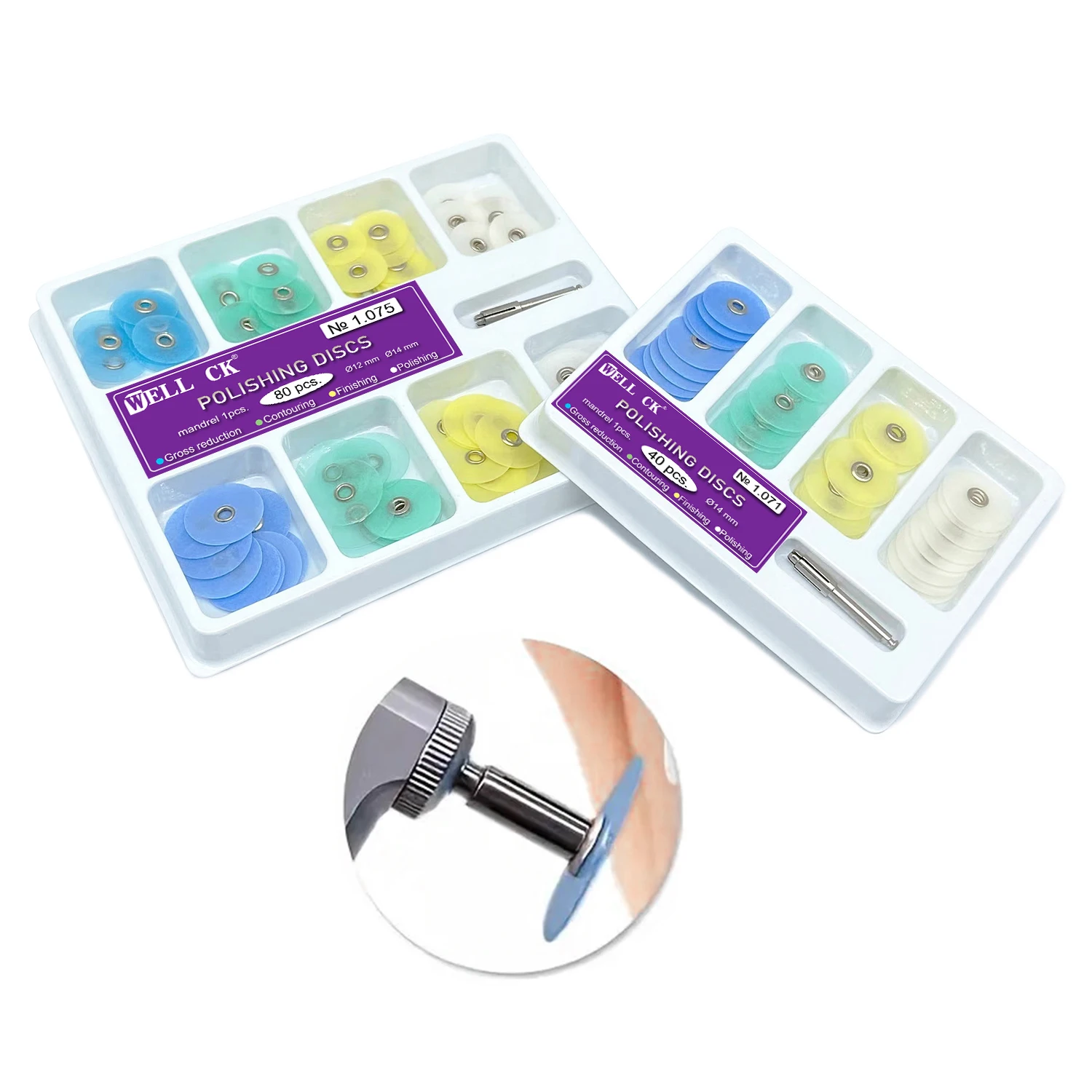 WELLCK Dental Polishing Discs  - огляд і ціна Teeth Whitening Home