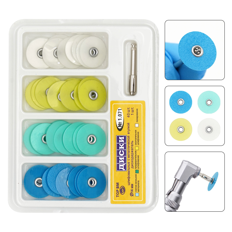40Pcs/Box Dental Polishing Dis - огляд і ціна Teeth Whitening Home