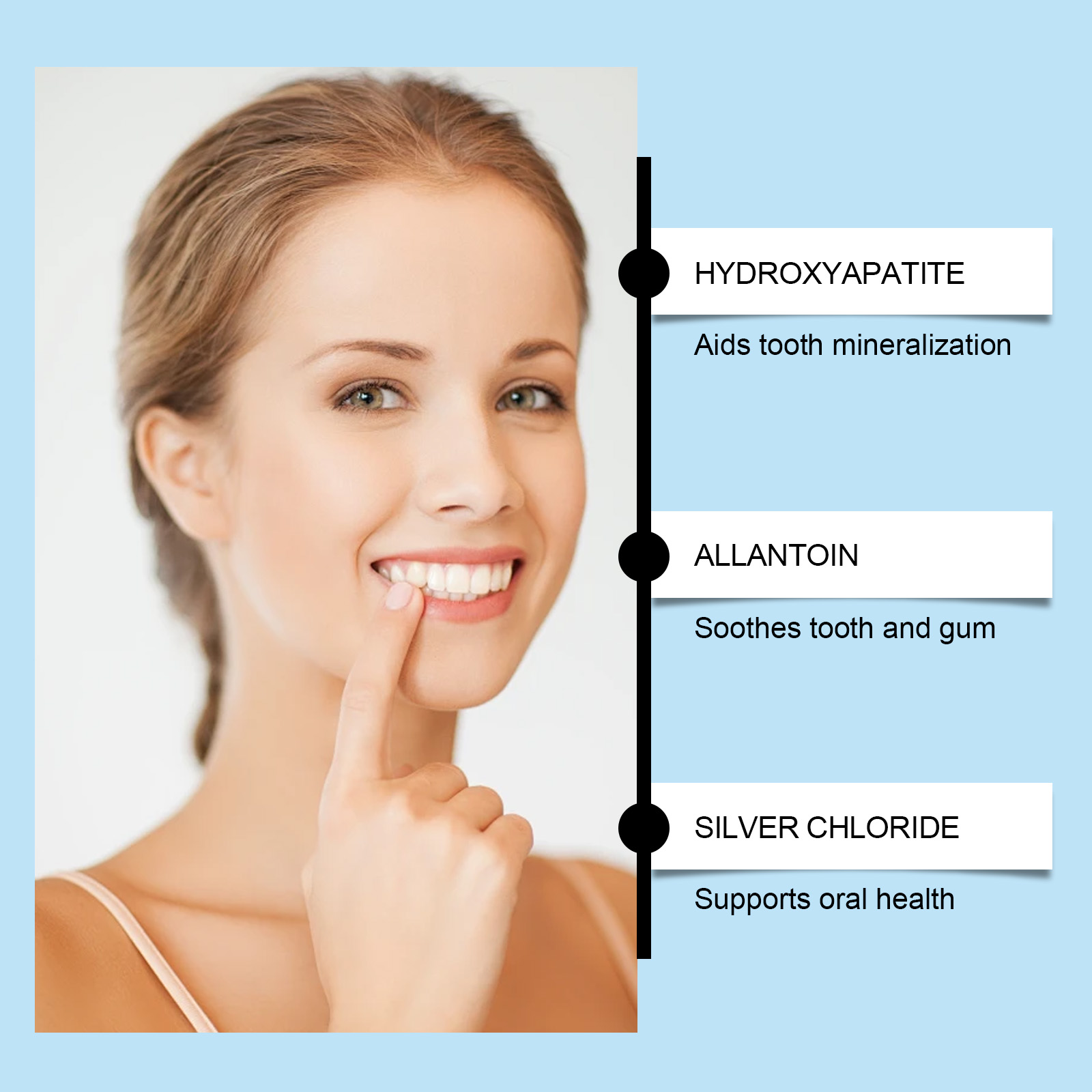 Tooth Care Liquid Hydroxyapati - огляд і ціна Teeth Whitening Effective