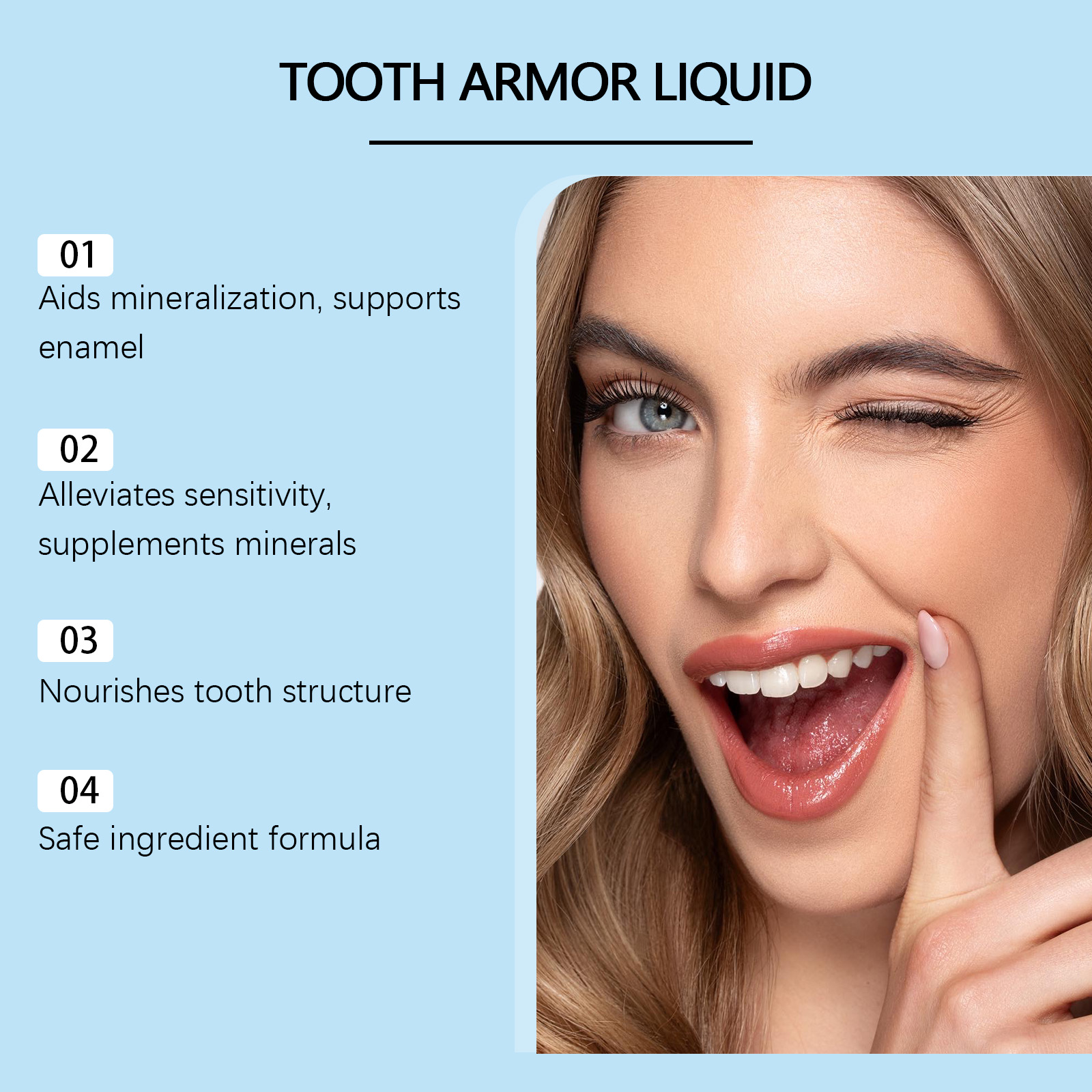 Tooth Care Liquid Hydroxyapati - огляд і ціна Teeth Whitening Effective