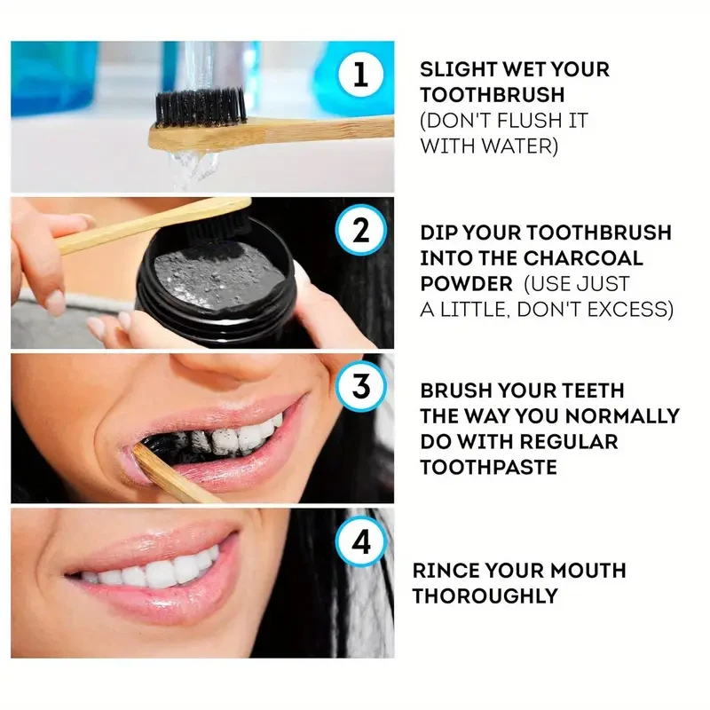 Teeth Brightening Whitening Po - огляд і ціна Teeth Whitening Ingredients
