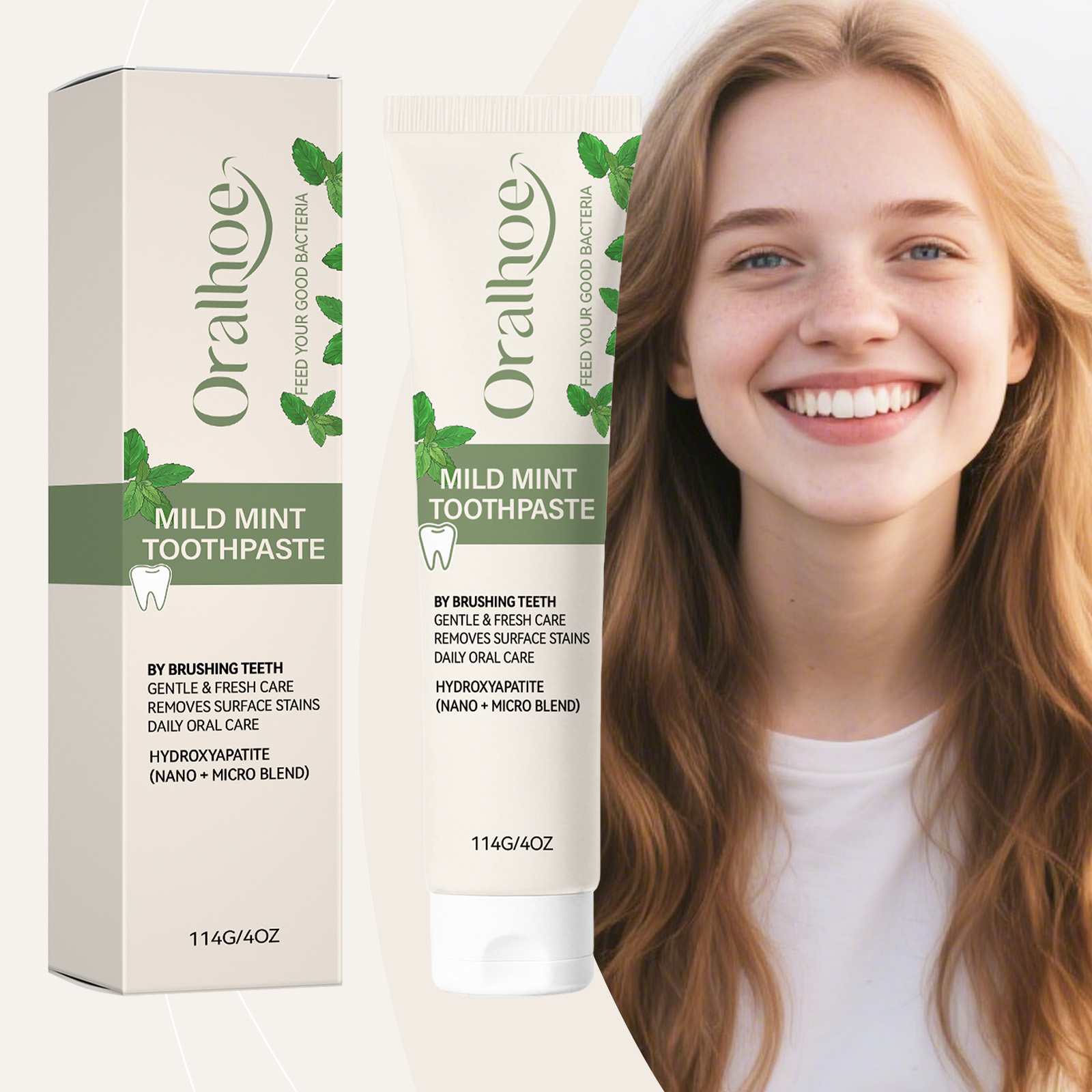 Mint Toothpaste—Nano-Hydroxyap - огляд і ціна Hydroxyapatite Toothpaste