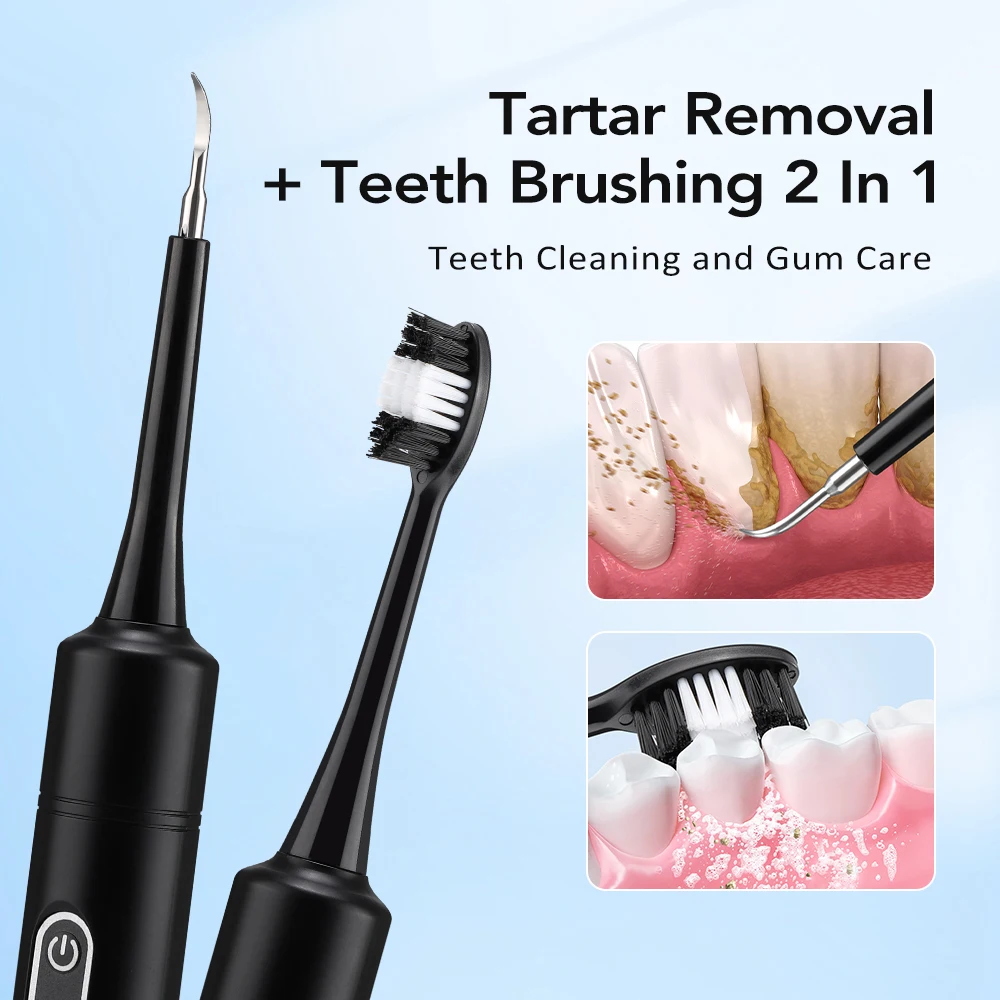 Electric Sonic Vibration Denta - огляд і ціна Teeth Whitening Home
