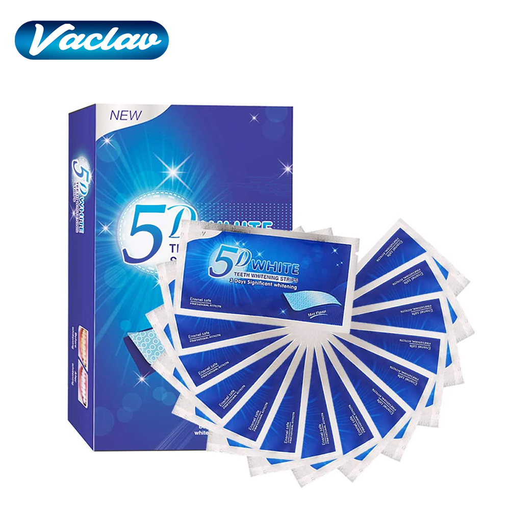5D White Teeth Whitening Strip - огляд і ціна Teeth Whitening Strips Crest
